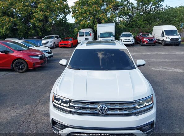 1V2SR2CAXJC585084 2018 VOLKSWAGEN ATLAS White Вид спереду