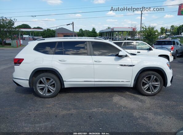 1V2SR2CAXJC585084 2018 VOLKSWAGEN ATLAS White Вид задньої частини салону