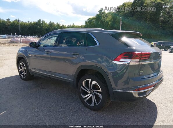 1V2TC2CA4MC215517 2021 VOLKSWAGEN ATLAS Серый Задняя левая четверть