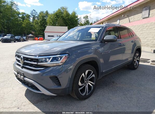 1V2TC2CA4MC215517 2021 VOLKSWAGEN ATLAS Серый Передняя левая четверть