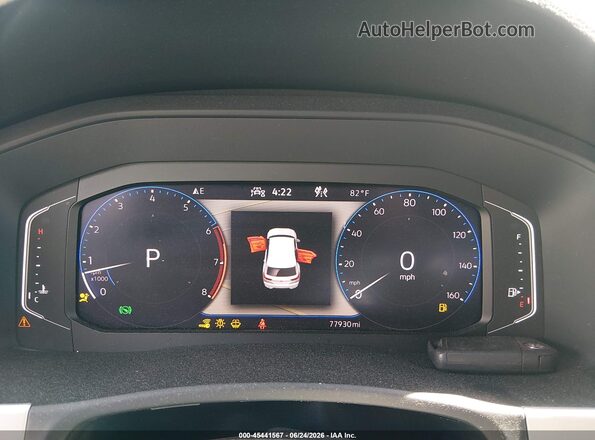 1V2TC2CA4MC215517 2021 VOLKSWAGEN ATLAS Серый Вид задних сидений