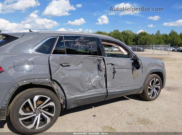 1V2TC2CA4MC215517 2021 VOLKSWAGEN ATLAS Серый Вид спереди