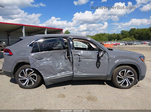 1V2TC2CA4MC215517 2021 VOLKSWAGEN ATLAS Серый Вид задней части салона