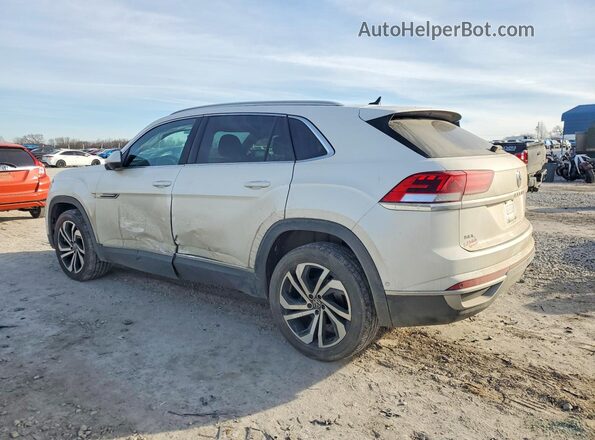 1V2TC2CAXMC237375 2021 VOLKSWAGEN ATLAS Белый Задняя левая четверть