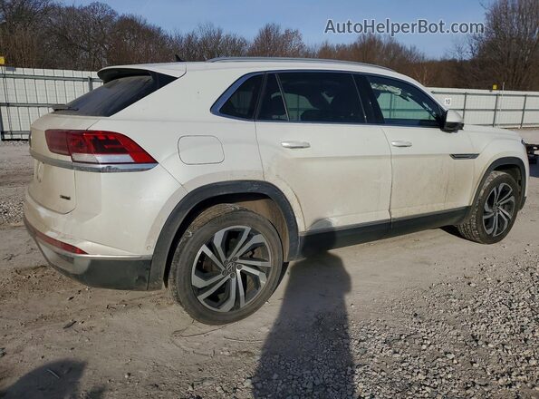 1V2TC2CAXMC237375 2021 VOLKSWAGEN ATLAS Белый Задняя правая четверть