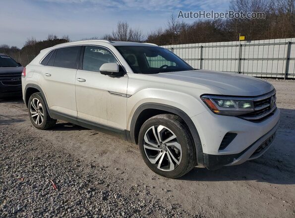 1V2TC2CAXMC237375 2021 VOLKSWAGEN ATLAS Белый Передняя правая четверть