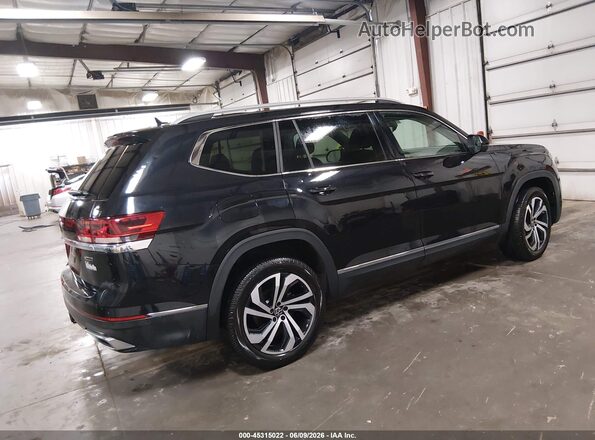 1V2TR2CA3MC522272 2021 VOLKSWAGEN ATLAS Black Задня права чверть