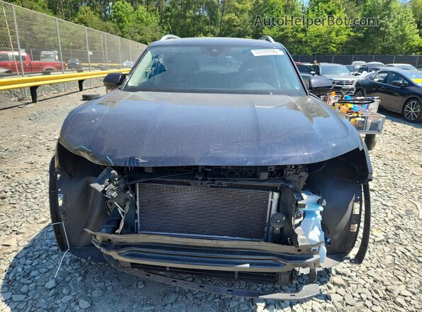 1V2TR2CA4MC587664 2021 VOLKSWAGEN ATLAS Black Front view