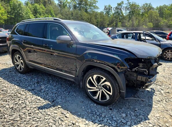 1V2TR2CA4MC587664 2021 VOLKSWAGEN ATLAS Black Front right