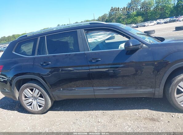 1V2UR2CA2KC534429 2019 VOLKSWAGEN ATLAS Черный Вид задней части салона