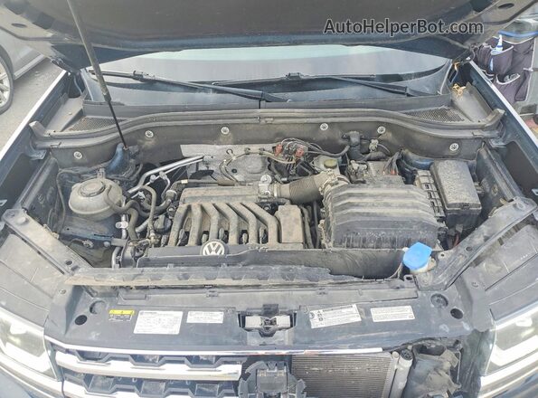 1V2UR2CA3KC540918 2019 VOLKSWAGEN ATLAS Blue Շարժիչի բաժամունքի տեսք