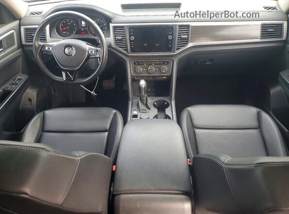 1V2UR2CA3KC540918 2019 VOLKSWAGEN ATLAS Blue Առջևի վահանակի տեսք