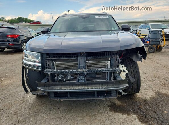 1V2UR2CA5KC567523 2019 VOLKSWAGEN ATLAS Black Front view
