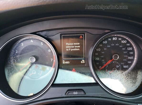 1V2UR2CA6KC601436 2019 VOLKSWAGEN ATLAS Gray Instrument cluster view