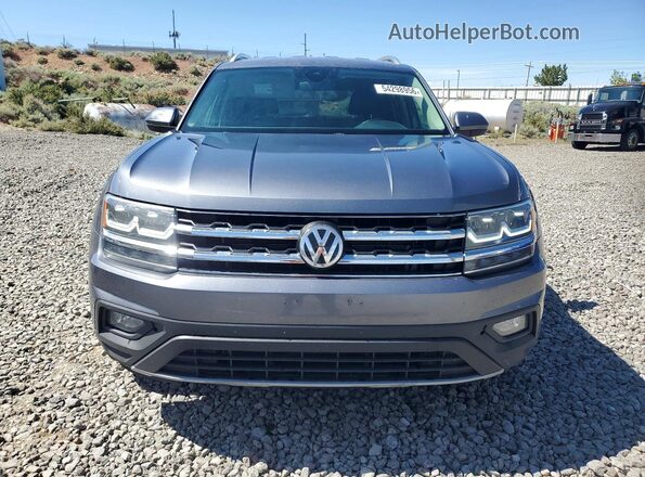 1V2UR2CA7KC558046 2019 VOLKSWAGEN ATLAS Gray Front view