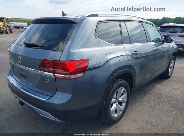 1V2UR2CAXKC527809 2019 VOLKSWAGEN ATLAS Gray Задня права чверть