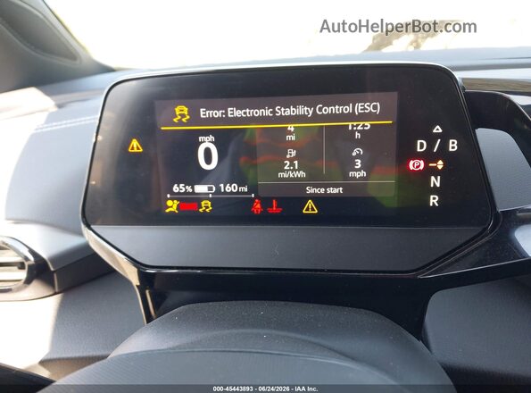 1V2VMPE84PC038517 2023 VOLKSWAGEN ID.4 Gray Widok tylnych siedzeń