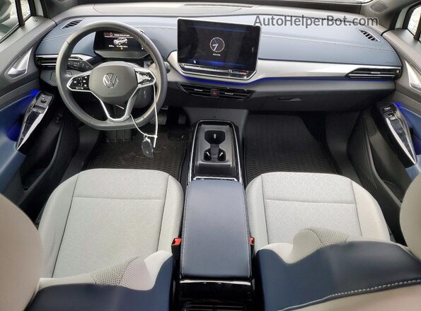 1V2VRPE81SC010801 2025 VOLKSWAGEN ID.4 White Вид панелі приладів