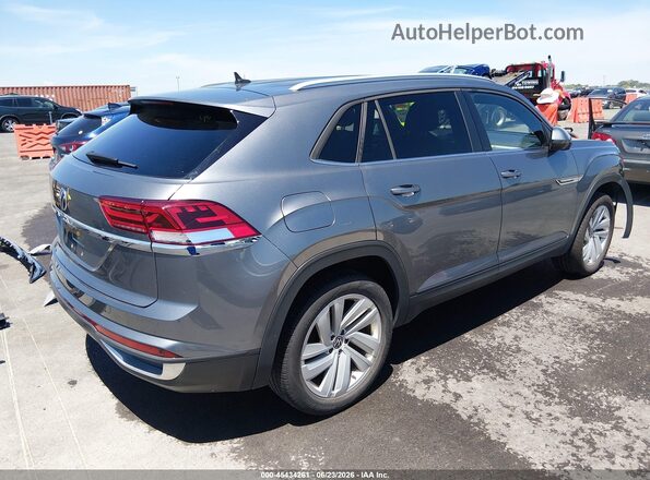 1V2WC2CA1MC213012 2021 VOLKSWAGEN ATLAS Silver Trasero derecho