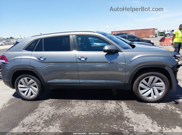 1V2WC2CA1MC213012 2021 VOLKSWAGEN ATLAS Silver Vista interior de 360 grados