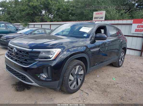 1V2WC2CA5TC213769 2026 VOLKSWAGEN ATLAS Black Առջևի ձախ երեք քառորդ տեսարան