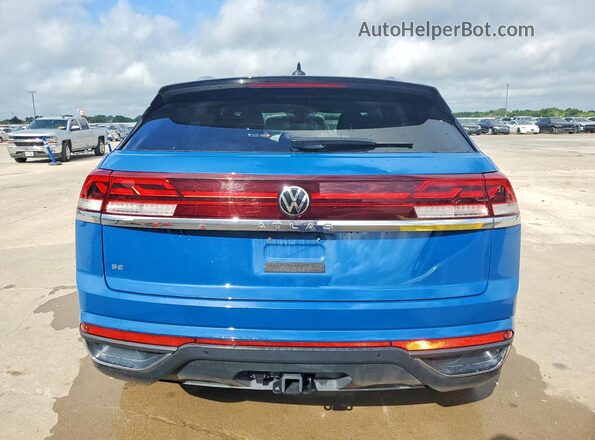 1V2WE2CA3SC205971 2025 VOLKSWAGEN ATLAS Blue Вид ззаду