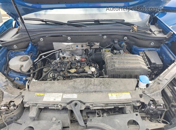 1V2WE2CA3SC205971 2025 VOLKSWAGEN ATLAS Blue Вид задньої частини салону