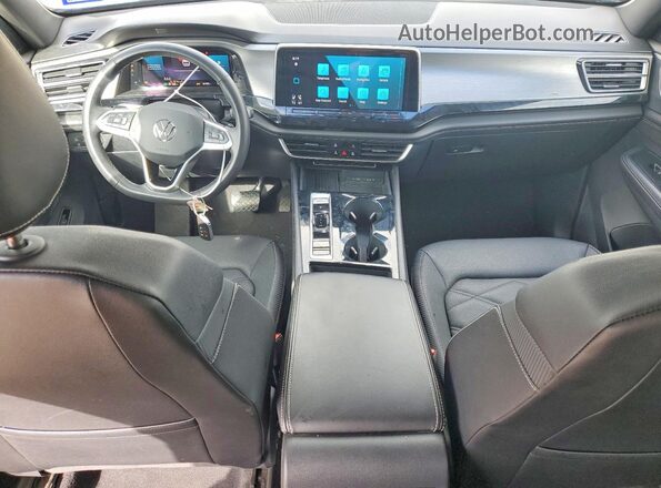 1V2WE2CA3SC205971 2025 VOLKSWAGEN ATLAS Blue Вид панелі приладів