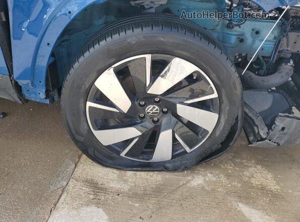 1V2WE2CA3SC205971 2025 VOLKSWAGEN ATLAS Blue Панорамний вид салону 360°