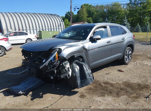 1V2WE2CA7SC203365 2025 VOLKSWAGEN ATLAS Black Передня ліва чверть