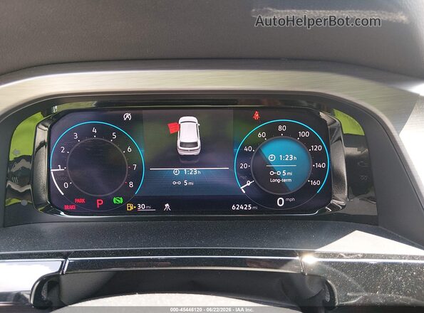 1V2WE2CAXRC218971 2024 VOLKSWAGEN ATLAS Black უკანა სავარძლების ხედი