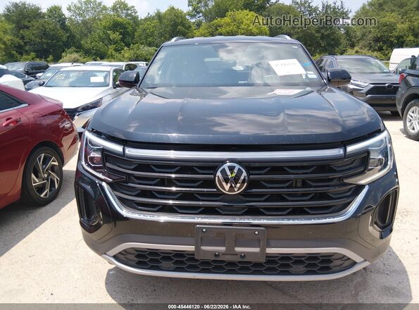 1V2WE2CAXRC218971 2024 VOLKSWAGEN ATLAS Black ხელსაწყოთა პანელის ხედი
