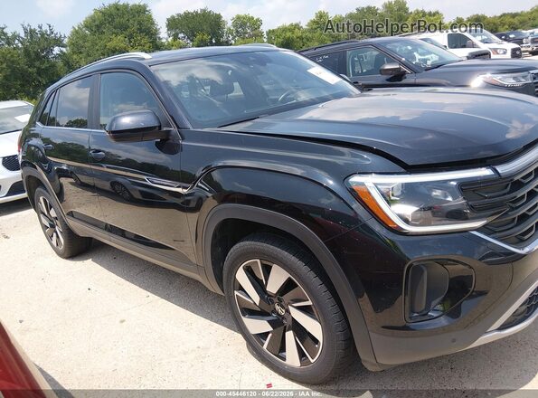 1V2WE2CAXRC218971 2024 VOLKSWAGEN ATLAS Black უკანა სალონის ხედი
