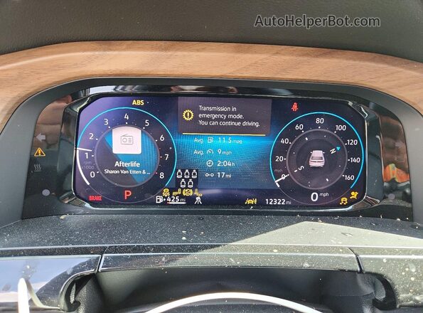1V2WN2CA1TC525338 2026 VOLKSWAGEN ATLAS Gray Vista del cuadro de instrumentos