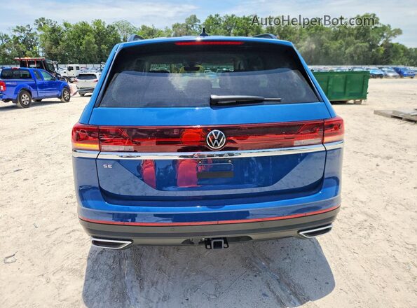 1V2WN2CA4TC554624 2026 VOLKSWAGEN ATLAS Blue Rear view