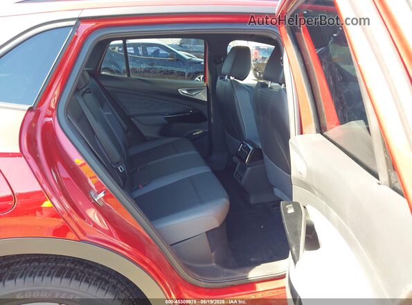 1V2WNPE87PC045866 2023 VOLKSWAGEN ID.4 Red VIN კოდის სტიკერის ხედი