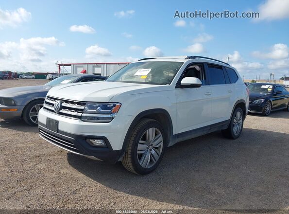 1V2WP2CA4LC501366 2020 VOLKSWAGEN ATLAS White Передня ліва чверть