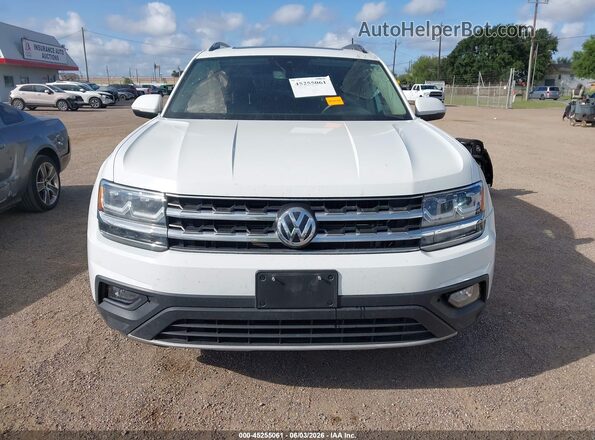 1V2WP2CA4LC501366 2020 VOLKSWAGEN ATLAS White Вид панелі приладів
