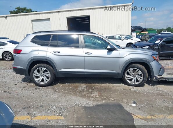 1V2WP2CA6MC591055 2021 VOLKSWAGEN ATLAS Silver Vista interior trasera