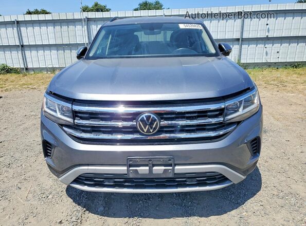 1V2WR2CA0MC573936 2021 VOLKSWAGEN ATLAS Серый Вид спереди