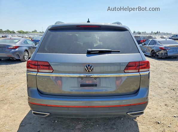 1V2WR2CA0MC573936 2021 VOLKSWAGEN ATLAS Серый Вид сзади