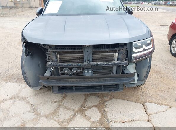 1V2WR2CA2KC605136 2019 VOLKSWAGEN ATLAS Gray Front view