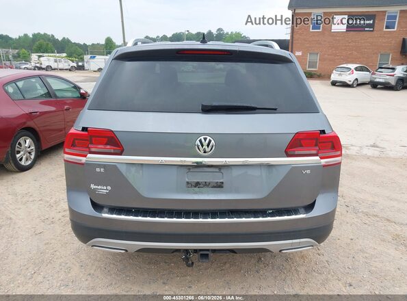 1V2WR2CA2KC605136 2019 VOLKSWAGEN ATLAS Gray 