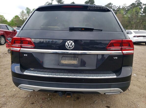 1V2WR2CA3KC608370 2019 VOLKSWAGEN ATLAS Black Widok z tyłu