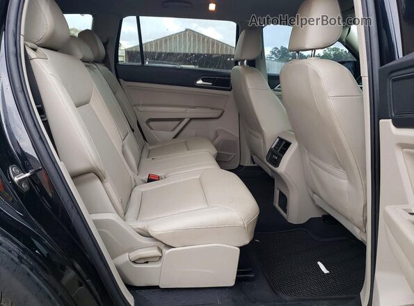 1V2WR2CA3KC608370 2019 VOLKSWAGEN ATLAS Black Widok wnętrza z tyłu