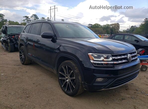 1V2WR2CA3KC608370 2019 VOLKSWAGEN ATLAS Black Przód prawy