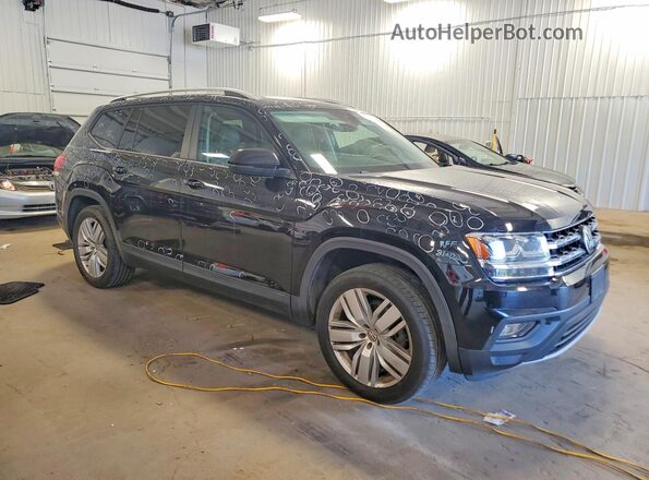 1V2WR2CA3KC624035 2019 VOLKSWAGEN ATLAS Black Przód prawy