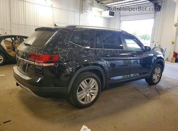 1V2WR2CA3KC624035 2019 VOLKSWAGEN ATLAS Black Tył prawy
