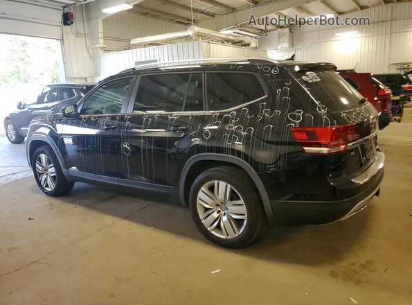 1V2WR2CA3KC624035 2019 VOLKSWAGEN ATLAS Black Tył lewy