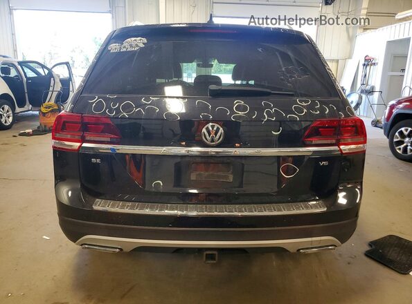 1V2WR2CA3KC624035 2019 VOLKSWAGEN ATLAS Black Widok z tyłu
